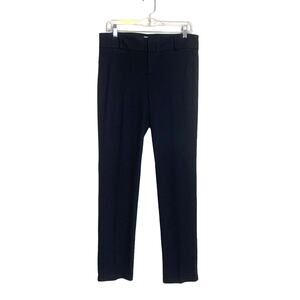 Michael Kors black no pockets straight legs size 10